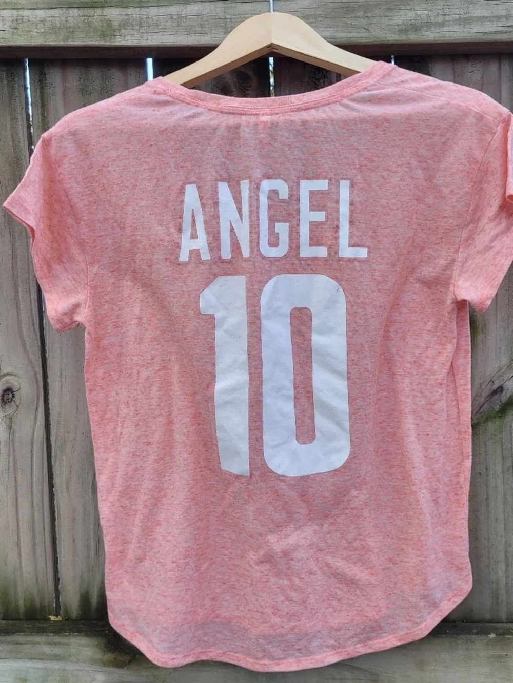 Kids 'Angel 10' Pink Graphic Tee
